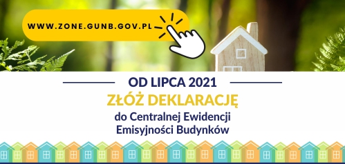 Złóż wniosek do Centralnej Ewidencji Emisyjności Budynków