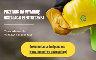Przetarg na wymianę instalacji elektrycznej