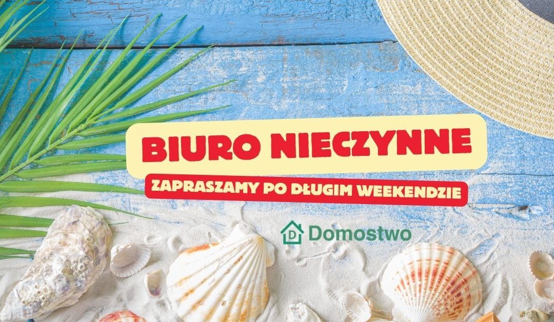 5 czerwca – biuro nieczynne